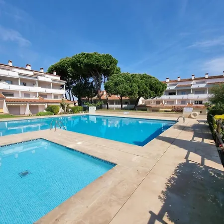 Con Terraza A 400m De La Playa De Riells - Hisp-236-184 톨로엘라데몽트그리